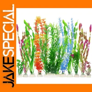 10PCS Colorful Artificial Plants for Aquarium