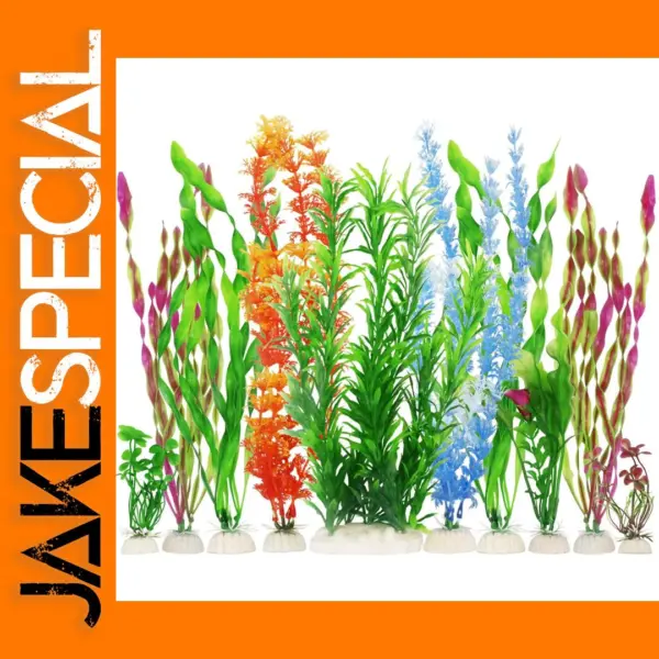 10PCS Colorful Artificial Plants for Aquarium