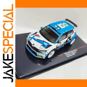 Diecast IXO 1/43 SKODA FABIA EVO Rally Model