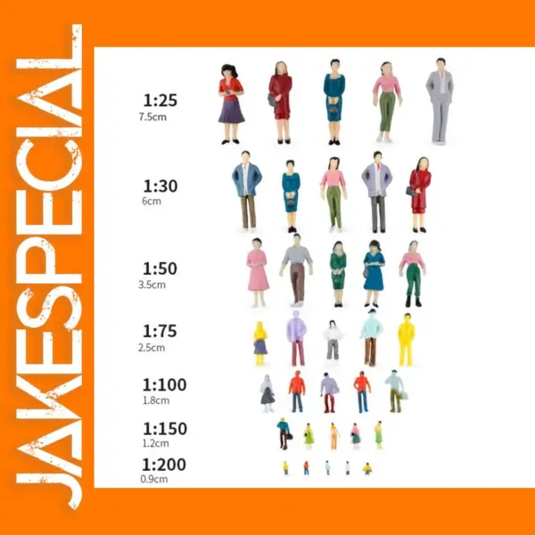 Architectural Simulation Figures Set of 30
