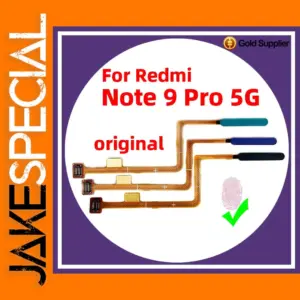Original Touch ID Fingerprint Sensor for Xiaomi Redmi Note 9 Pro 5G