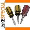 Mini Carrot Screwdriver with Dual Heads