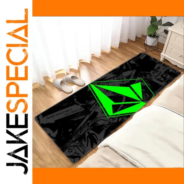 Non-Slip Suede Floor Mat for Home Use