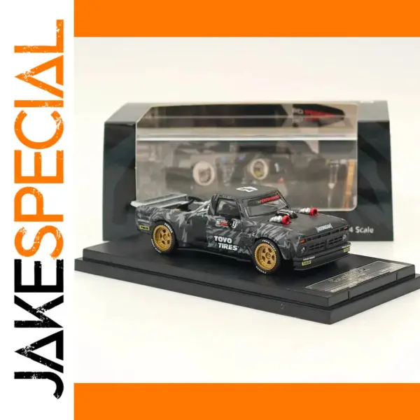 F-150 Hoonitruck Diecast Model Car 1/64 Black Collection
