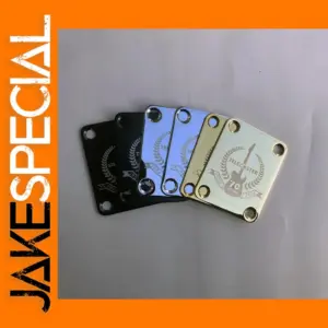 Custom Neck Plate for Strato and Tele Guitars