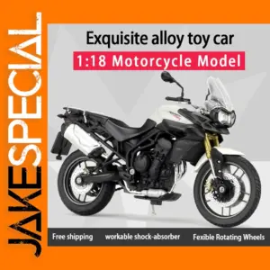 Welly 1:18 Triumph Tiger 800 Diecast Motorcycle Model