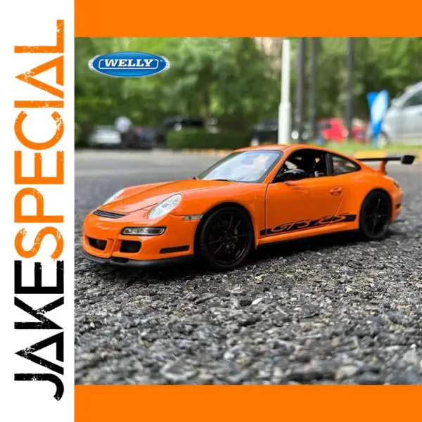 1:24 WELLY Porsche 911 GT3 RS Alloy Model