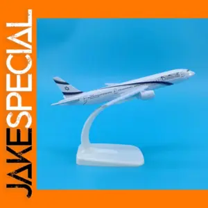 Diecast 1:400 El Al B777 Model Airplane