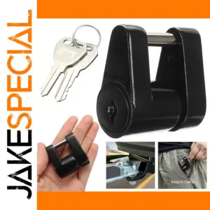 Zinc Alloy Trailer Hitch Coupler Lock 1pc