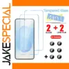 4in1 Tempered Glass Screen Protector for Samsung