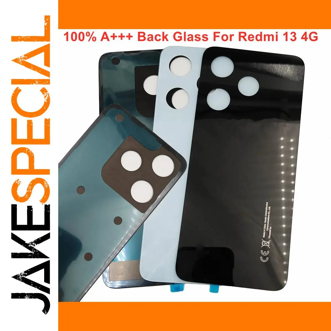 Glass Back Cover for Xiaomi Redmi 13 4G 1 Glass Back Cover for Xiaomi Redmi 13 4G