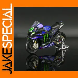 Maisto 1:18 Yamaha Factory Racing Motorcycle Model