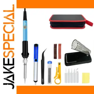 Adjustable Temperature 60W Soldering Iron Set