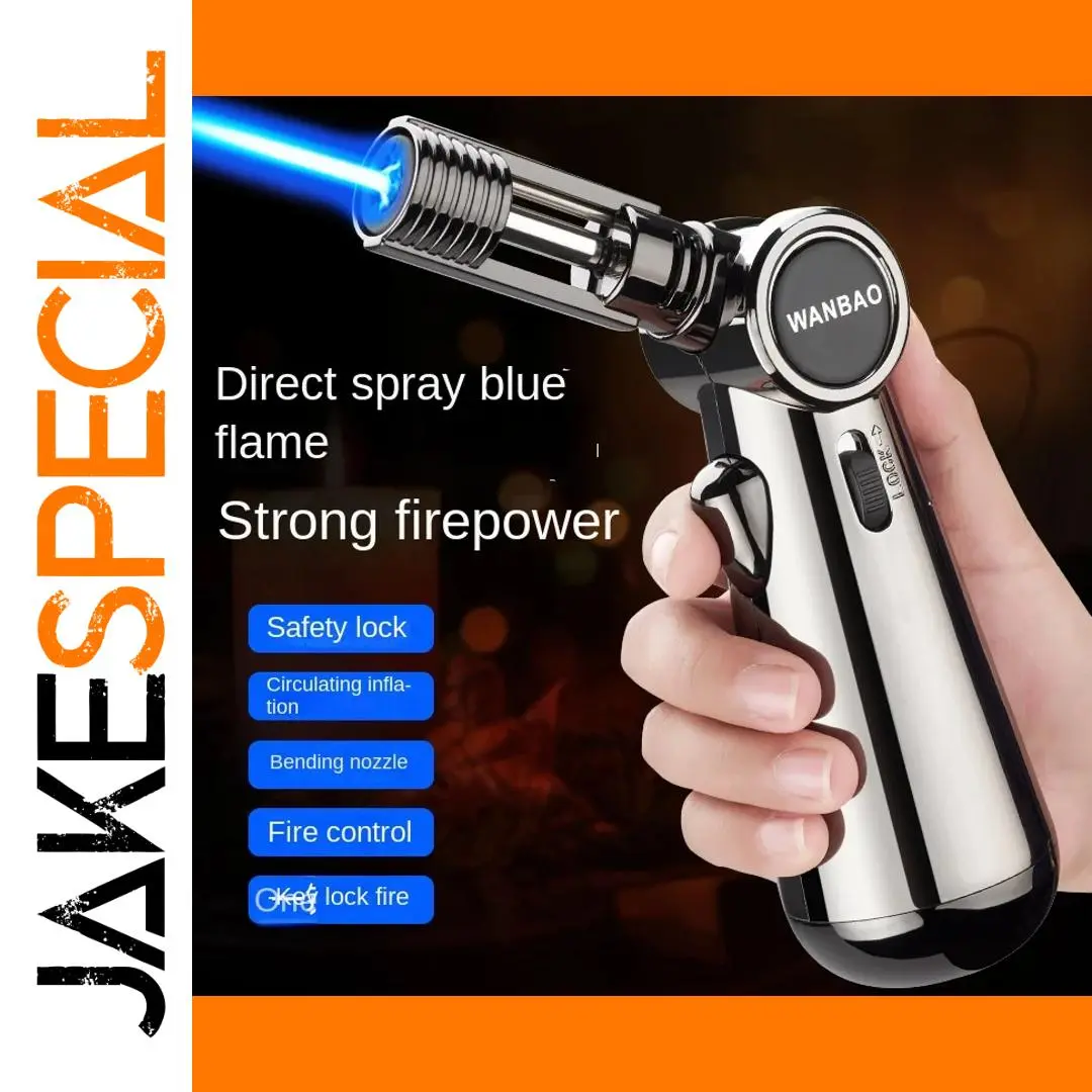 Gas Lighter High Firepower Torch Jet for Kitchen & Welding 1 Gas Lighter High Firepower Torch Jet for Kitchen & Welding