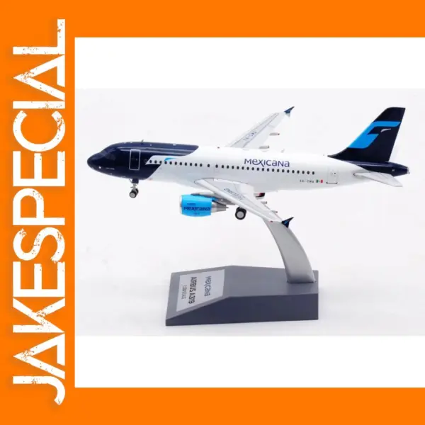 1:200 Diecast Mexicana Airlines Airbus A319 Model
