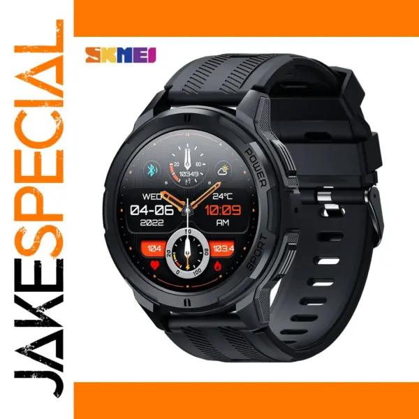 AMOLED Smartwatch with Heart Rate Monitor