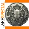 Antique Imitation 2 Lire Coin from 1840