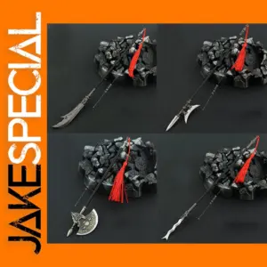 30cm Metal Dynasty Warriors Weapon Model
