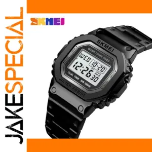 Men's Digital Sport Watch with Alarm and 3Bar Waterproof