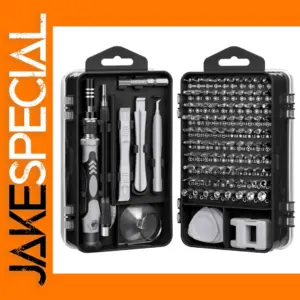 115-in-1 Precision Screwdriver Set with 98 Bits