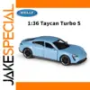 Welly 1:36 Porsche Taycan Turbo S Model Car