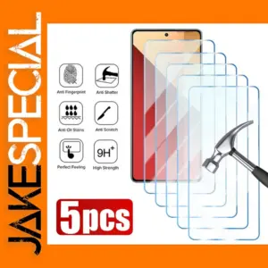5PCS Tempered Glass for Redmi Note Series