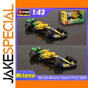 1:43 Bburago McLaren Mcl38 Monaco GP Diecast Model