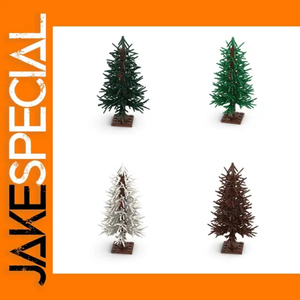 138 Piece Cedar Tree Building Block Set