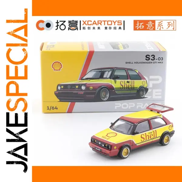 1/64 Scale Volkswagen GTI MKII Diecast Model