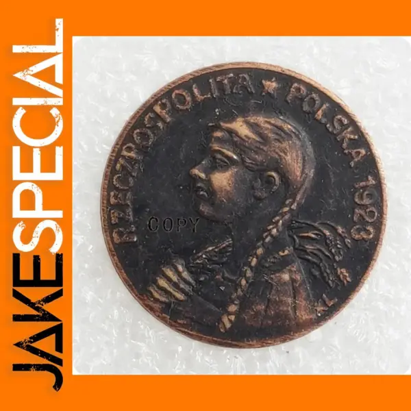 1923 Poland 50 Marek Replica Coin