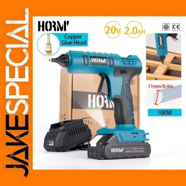 100W Cordless Hot Melt Glue Gun for Makita