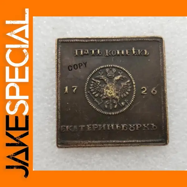1726 Copper Coin Replica Collectible Medal