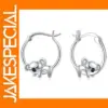 Trendy Koala Hoop Earrings for Women
