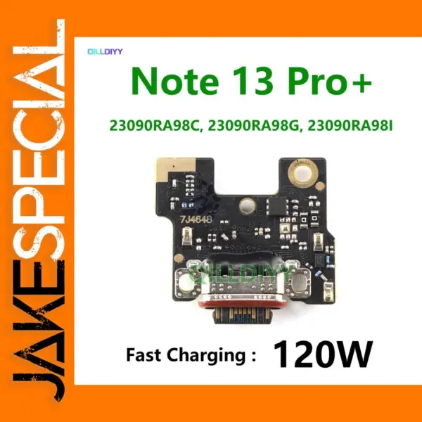 Xiaomi Redmi Note 13 Pro+ USB Charging Dock Flex
