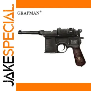 3D Paper Model Vintage Pistol Kit