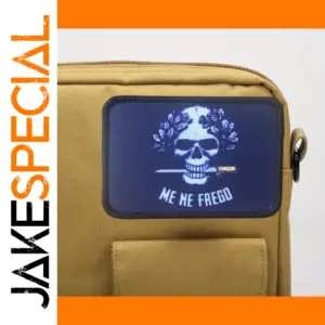Me Ne Frego Skull Embroidered Patch for Clothing
