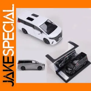 DCT 1:64 2024 MPV Alphard Alloy Car Model Collection