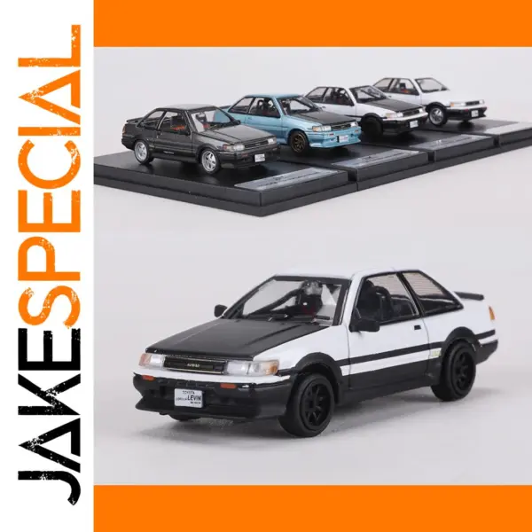 DCT 1:64 AE86 Diecast Model Car