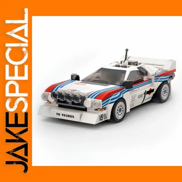 244PCS Lancia Rally 037 Building Blocks Set