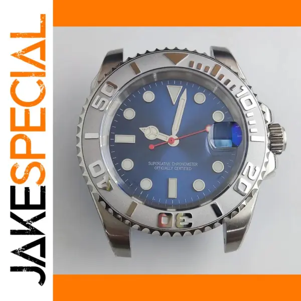 40mm Rose Gold PVD Watch Case for NH35/36