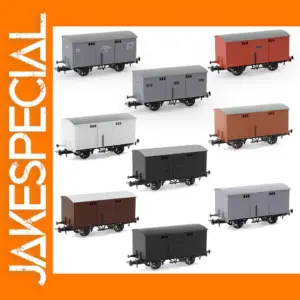 HO Scale 1:87 20ft Box Car Wagon