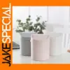Compact Desktop Trash Can with Lid