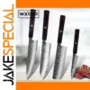 Hand Forged Chef Knife Set with Boning Knife