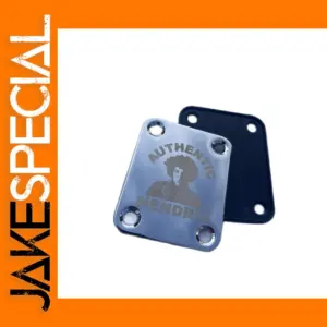 Hendrix Electric Guitar Connection Plate Chrome Hardware