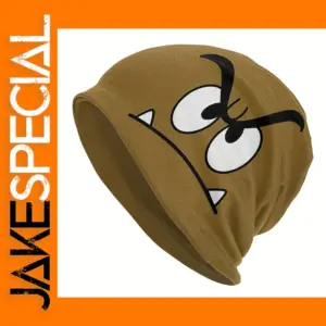 Playful Goomba Beanie Hat for Adults