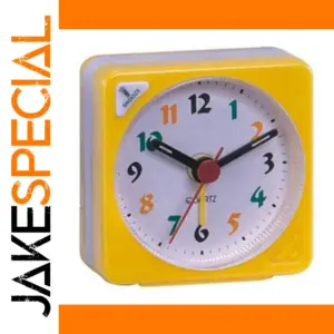 Colorful Plastic Travel Alarm Clock for Bedrooms