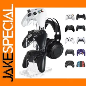 Universal 3-Tier Controller and Headset Stand