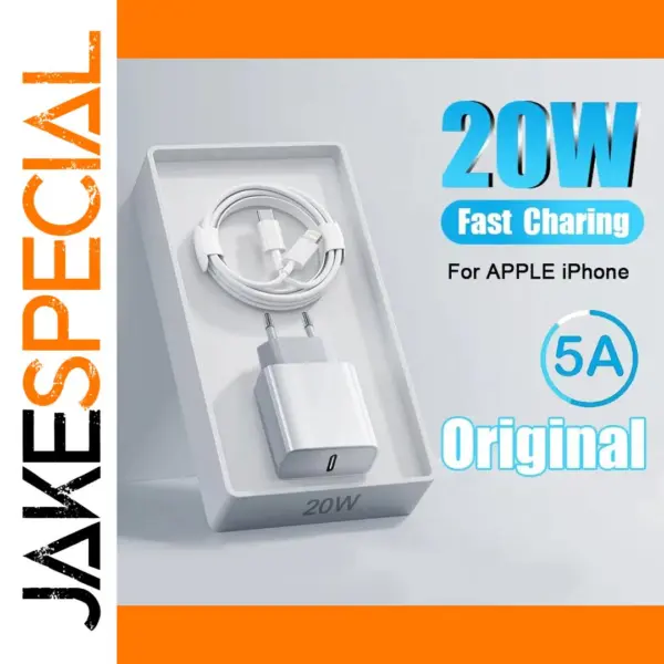 20W USB C Fast Charger for iPhone iPad