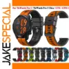 22mm Silicone Watch Strap for TicWatch Pro 3 Ultra GPS/LTE