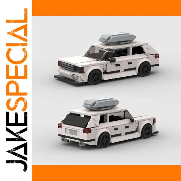 MOC S124 Racing Car Building Blocks Set